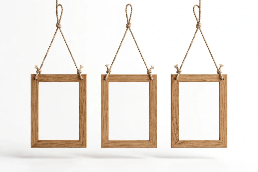 Hanging Photo Frame Set