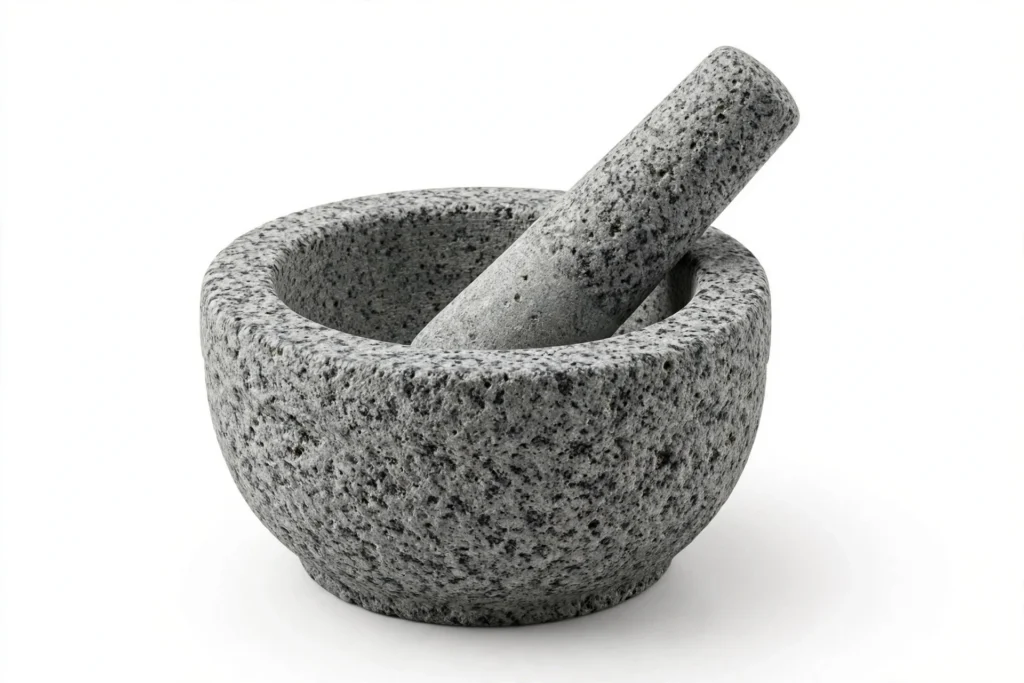 Stone Mortar and Pestle