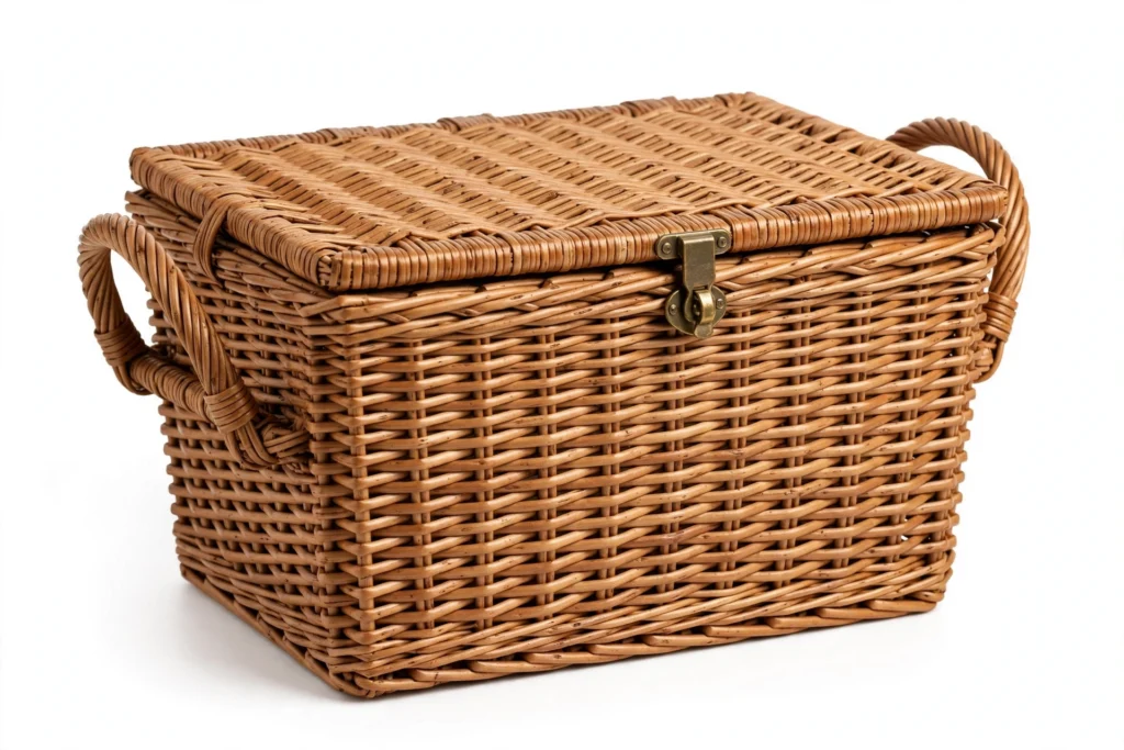 Wicker Picnic Basket